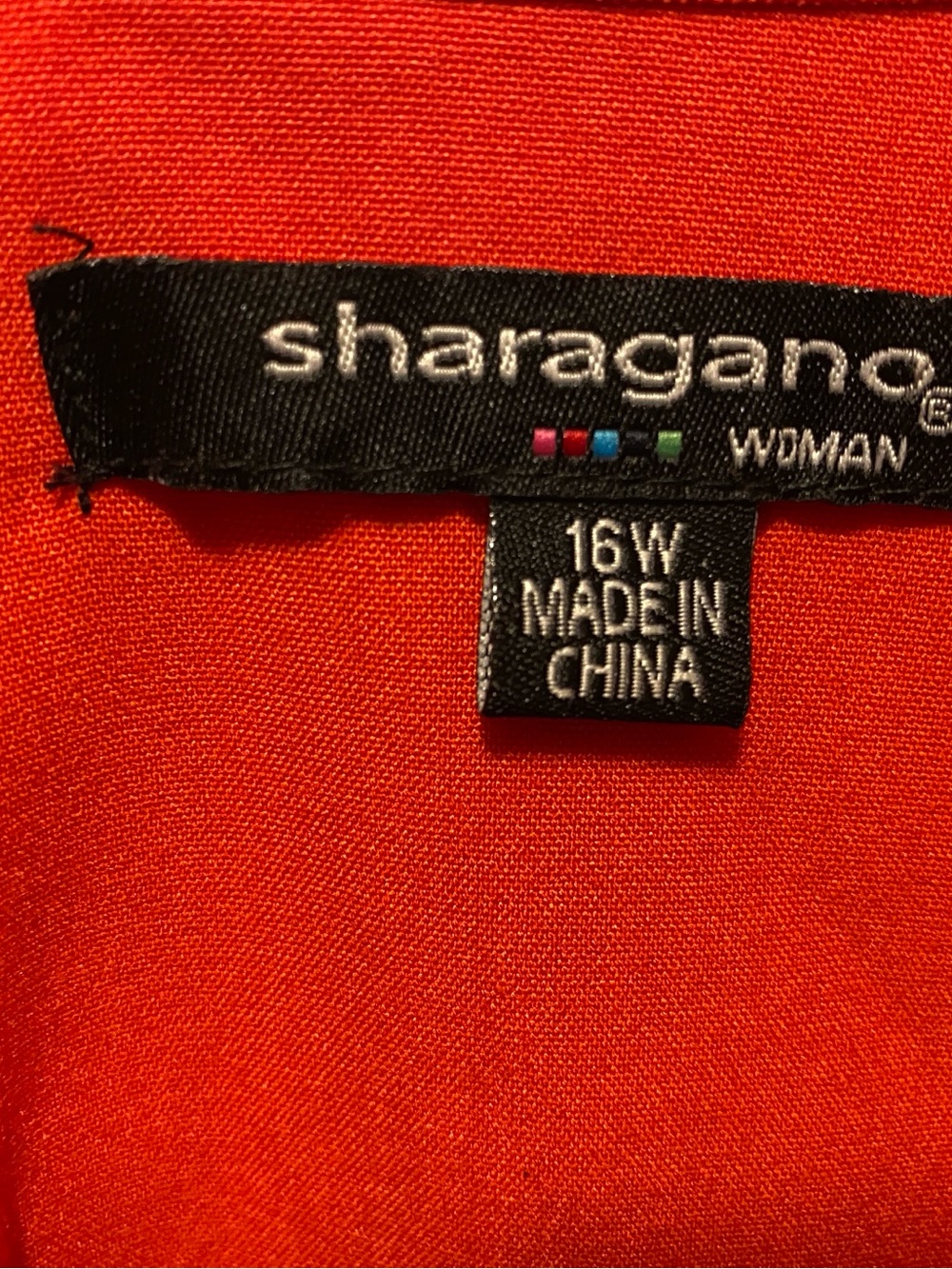 Sharagano Women's Bright Orange Utility Zip-Front Jacket Dress - Picture 10 of 16